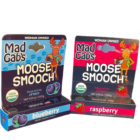 Mad Gab's Moose Smooch Lobstah Smooch Moisturizing Lip Balms (4 PCS) - Picture 2 of 5